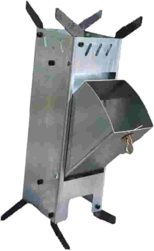 Vaveren Forno Versátil de aço para Acampamento Ao Ar Livre, Fogão a Lenha, para Churrasco, Pátio de Viagem