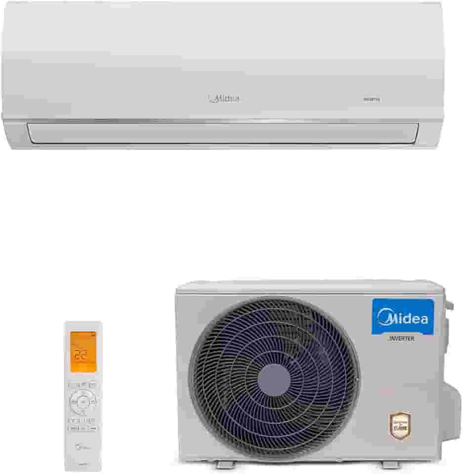 Ar condicionado Split Hi Wall Midea Connect Inverter 12.000 Btus Frio 127v R-32
