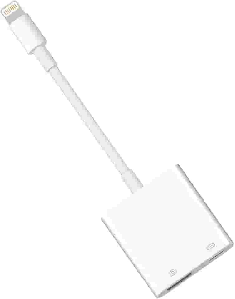 Adaptador de câmera Lightning para USB3 com porta de carregamento, adaptador de cabo USB OTG Lightning fêmea para iPhone, modelos de iPad compatíveis com câmera de conexão, leitor de cartão, pen drive