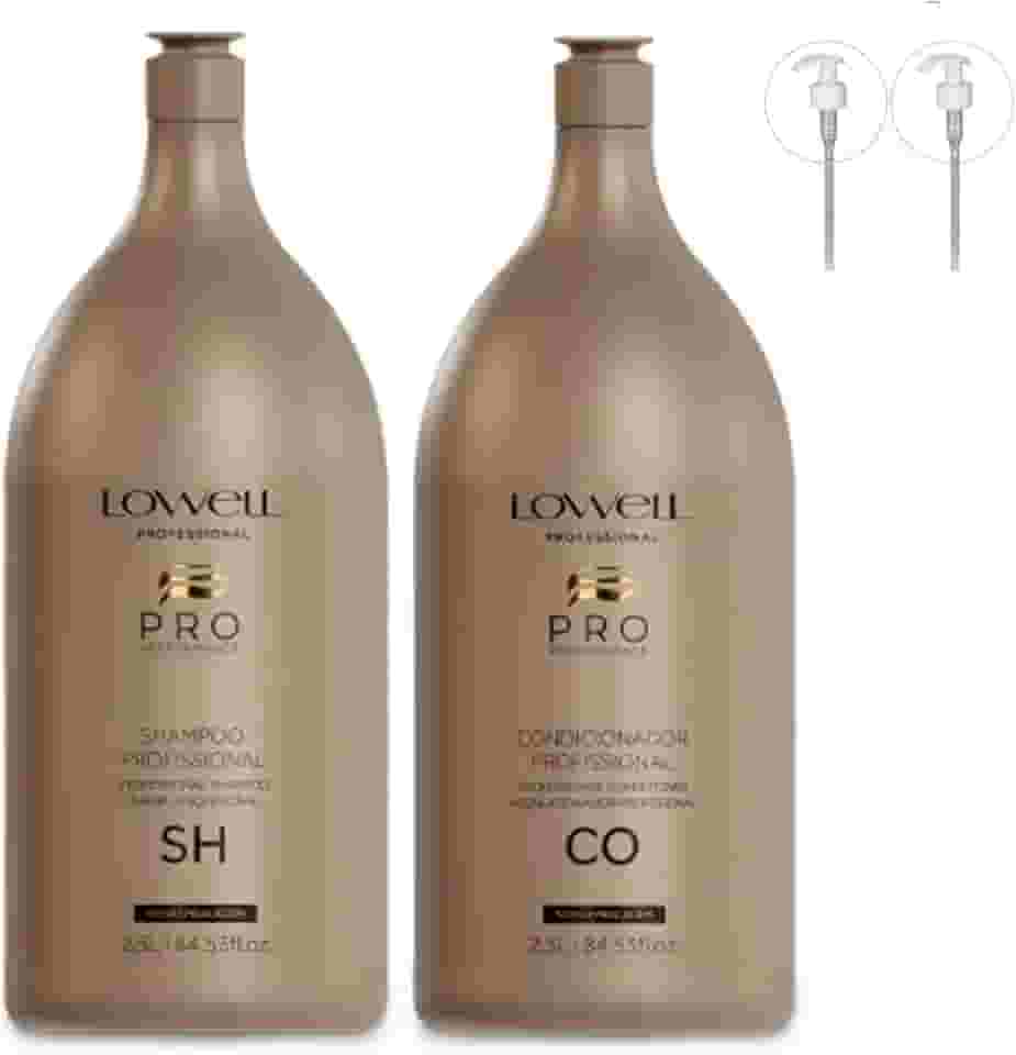 Lowell Professional Kit Shampoo e Condicionador, 2,5L cada, Pro Performance