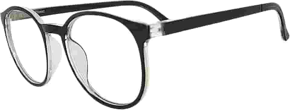 Óculos Masculino Redondo Sem Grau Armação Geek Acessório