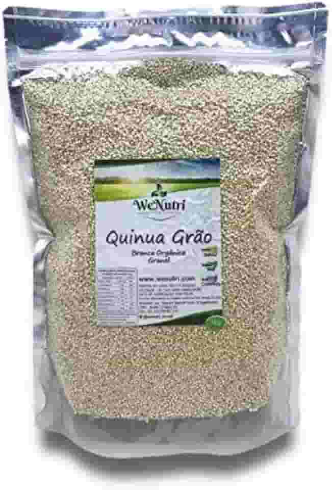 Quinoa Quinua Branca em Grãos Peruana 1Kg Wenutri