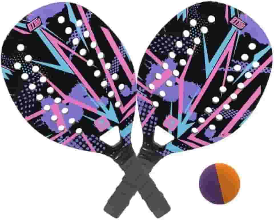 Kit Beach Tennis BT100 Lilás