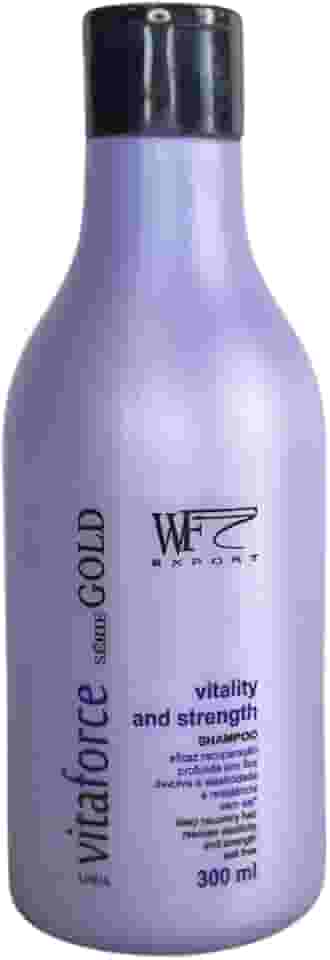 Shampoo para Cabelos com Queda Fragilizado Quebradiço Danificado Pós Progressiva WF Vitaforce 300ml