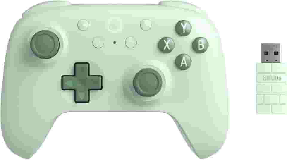 8BitDo Ultimate 2C Wireless Controller for Windows PC and Android, with 1000 Hz Polling Rate, Hall Effect Joysticks and Triggers, and Remappable L4/R4 Bumpers (Green)