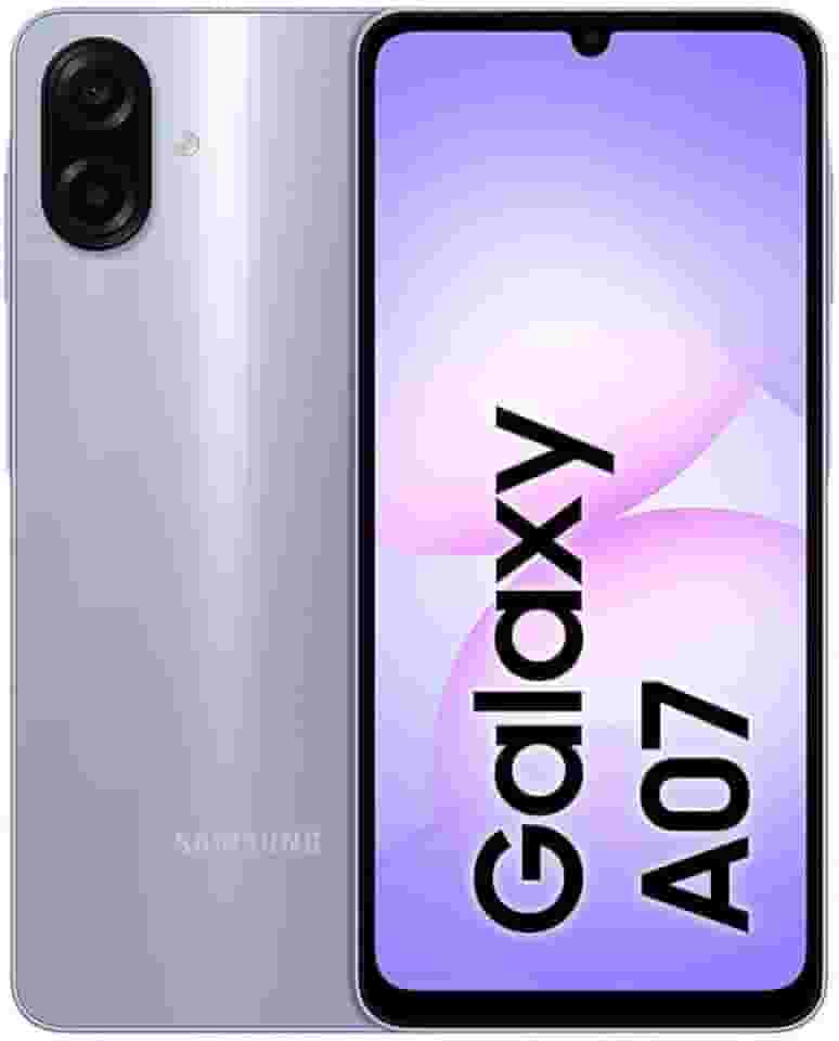 Celular Samsung Galaxy A07 256GB, 8GB, Câm. 50MP, Tela 6.7" - Violeta