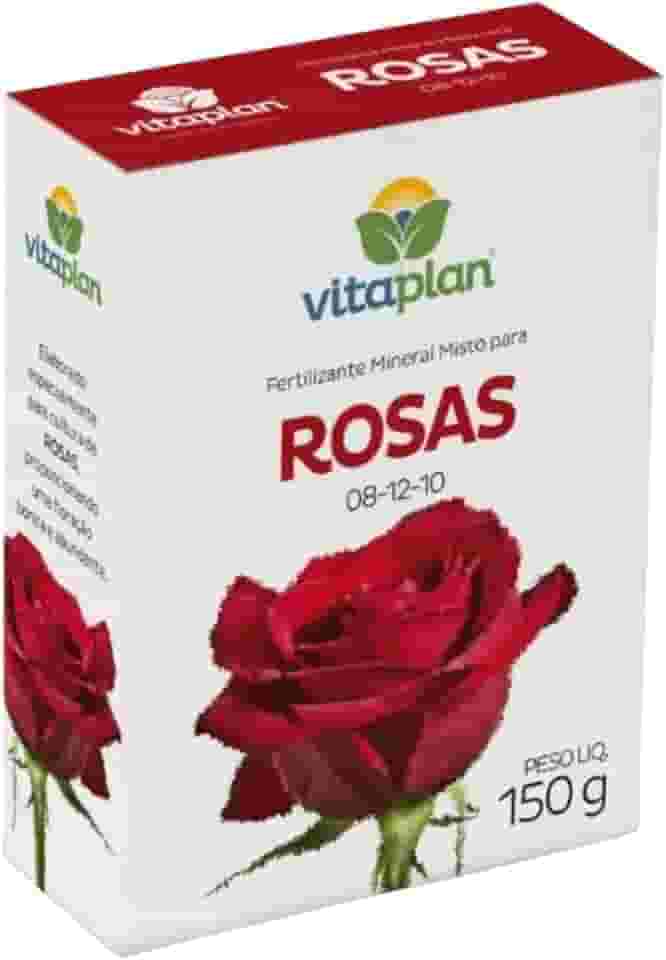 Fertilizante Adubo Mineral Rosas 150g 08-12-10 Npk Com Micronutrientes Ideal Para Flores