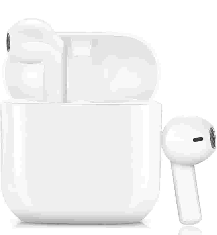 Fone De Ouvido Sem Fio Bluetooth Compatível Todos Celulares Graves Profundos Com Microfone e Redução de Ruído Wireless Academia Corrida Musicas Graves Potentes Controle Touch Linha Premium