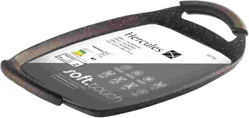 Grill com Alça, Marron, 26 X 21 Cm, Herces Pa300-G26Ma, Hercules