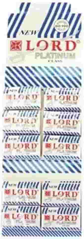 Lamina de Barbear Platinum c/50 - Lord