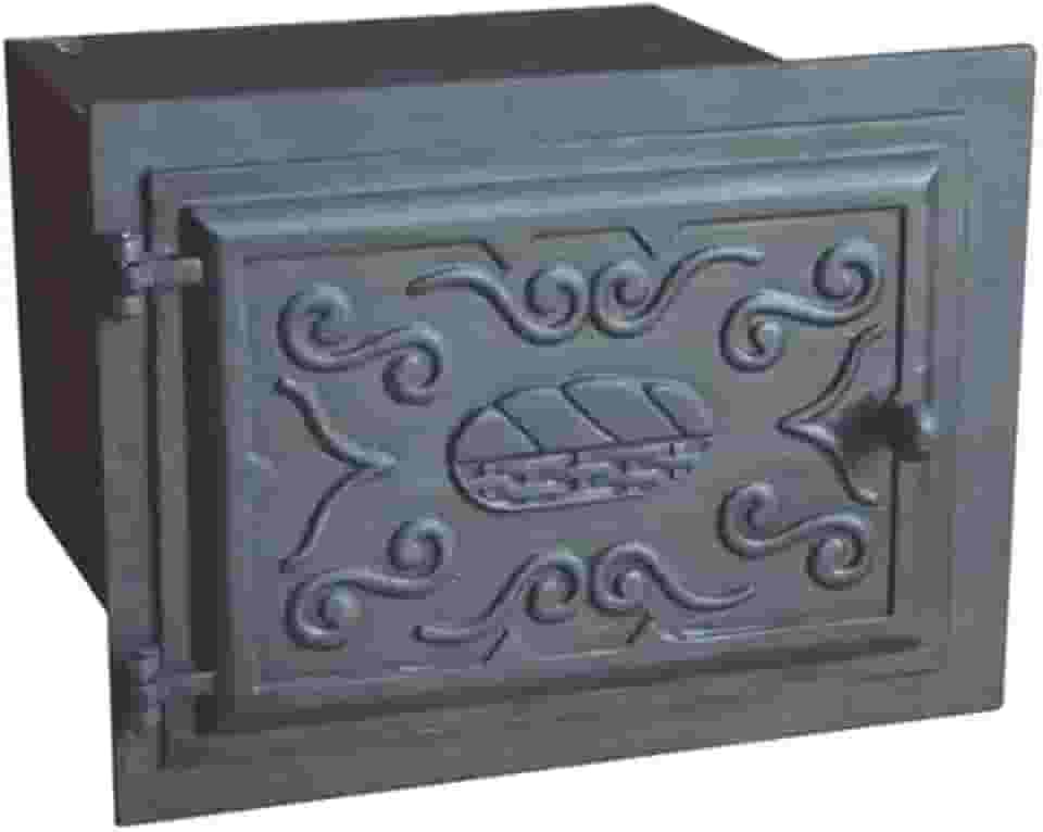 Forno Ferro Fundido Tampa Ferro Fogão Lenha 48x35x30cm P