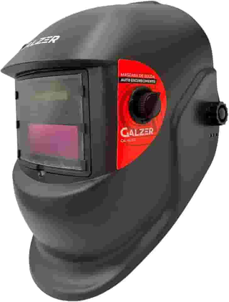 Máscara De Solda com Escurecimento Automático e com Regulagem Galzer