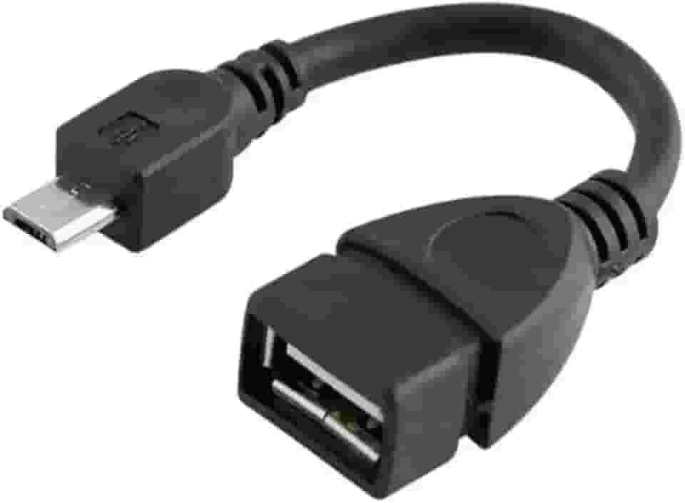 Cabo USB OTG V8 Fêmea