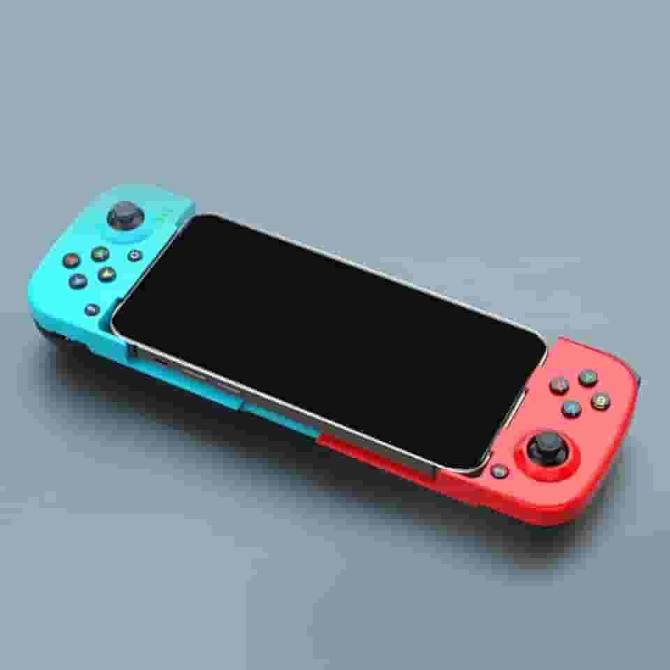 Gamepad sem fio compatível com Bluetooth controlador de jogo esticador joystick para telefones celulares PC computador
