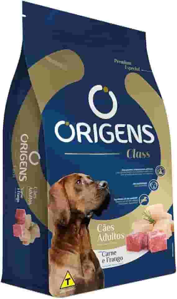 Ração Origens Class Cães Porte Médio E Grande Carne E Frango 10,1 Kg