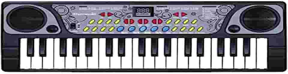 Teclado Infantil com Microfone 37 Teclas BX1622, DM Toys