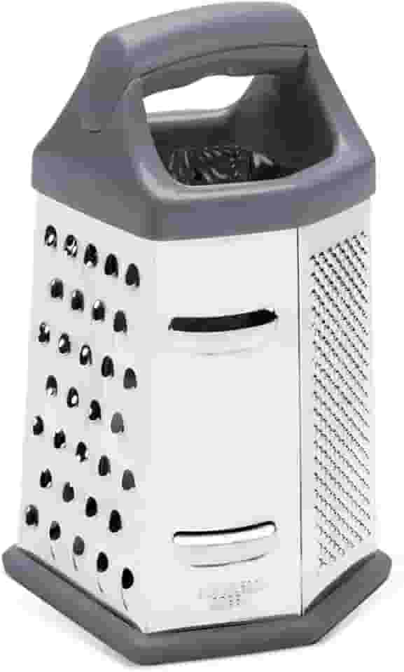 Brinox - Ralador 6 Faces 20cm Top Pratic - Aço Inox