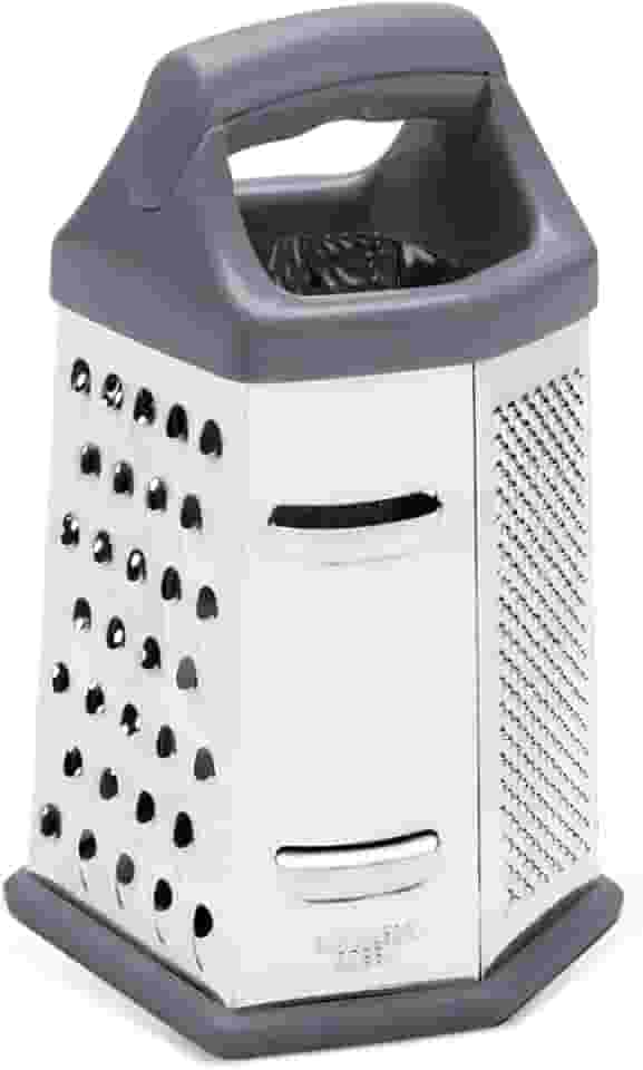 Brinox - Ralador 6 Faces 20cm Top Pratic - Aço Inox