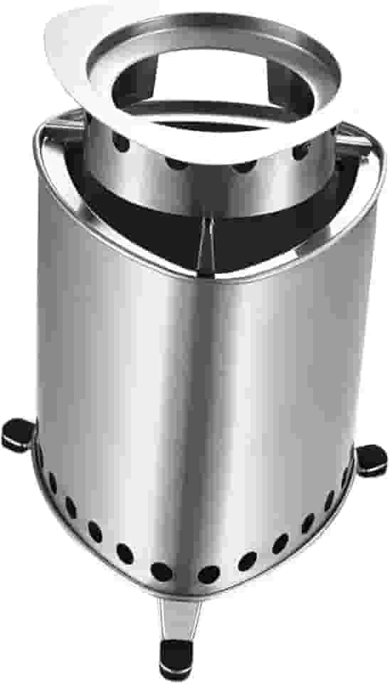 menolana Forno a lenha para áreas externas, aquecedor multifuncional para cozinhar sobre fogo, fogão a lenha, forno de acampamento para churrasco doméstico e