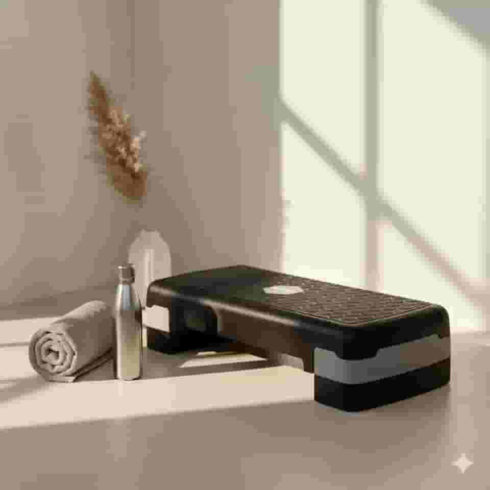 Step Academia Exercícios Funcional Ajustável Treino Fitness Ginastica 2 Niveis Polietileno