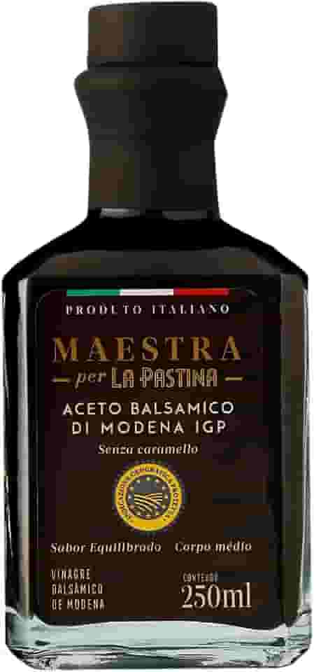 Maestra Aceto Balsamico di Modena IGP, Vinagre Balsâmico Italiano Premium, 250ml