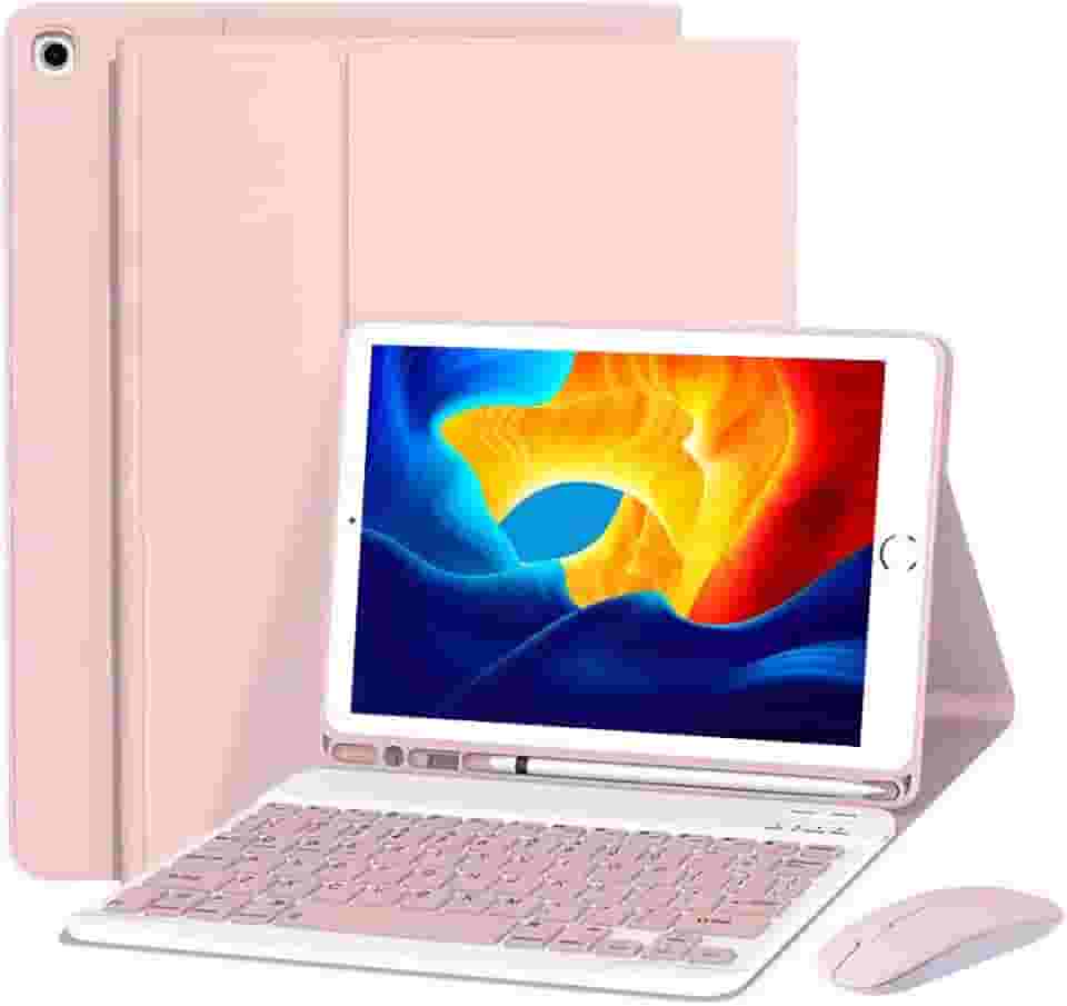 Capa Tablet com Teclado Removível e Mouse Para Samsung S6 Lite 10.4 Polegadas
