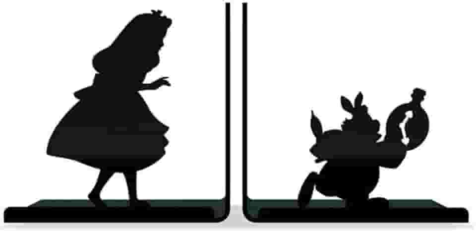 Porta Livros Wonderland Fábrica Geek