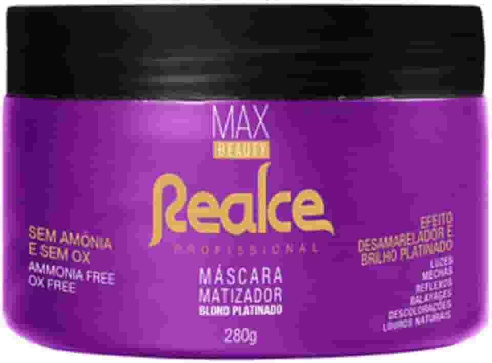 Soft Hair Máscara Realce Matizador Blond Platinado Softhair - 280G Blond Platinado