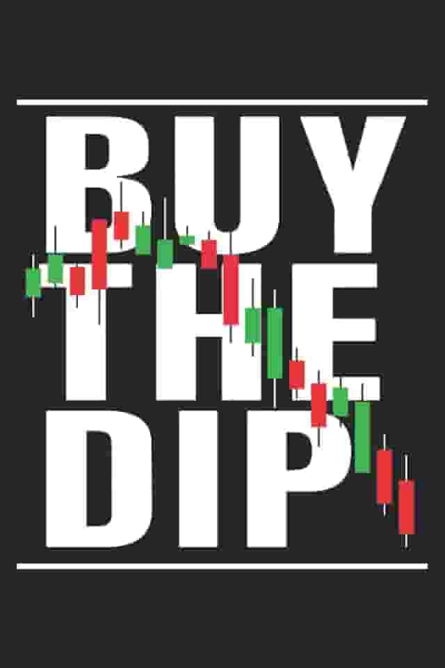 Buy The Dip: Day Trader Notebook For Stock Market Trading Analysis and Candlestick Pattern Reading