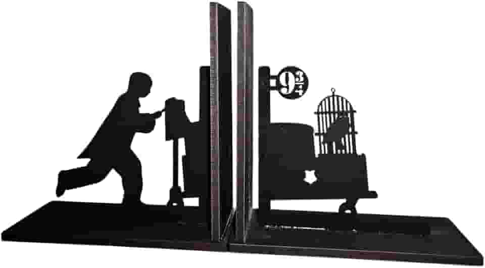 Fábrica Geek Aparador de Livros Plataforma Inspirado em Harry o Mago do Castelo Aparador de Livros Potter Head