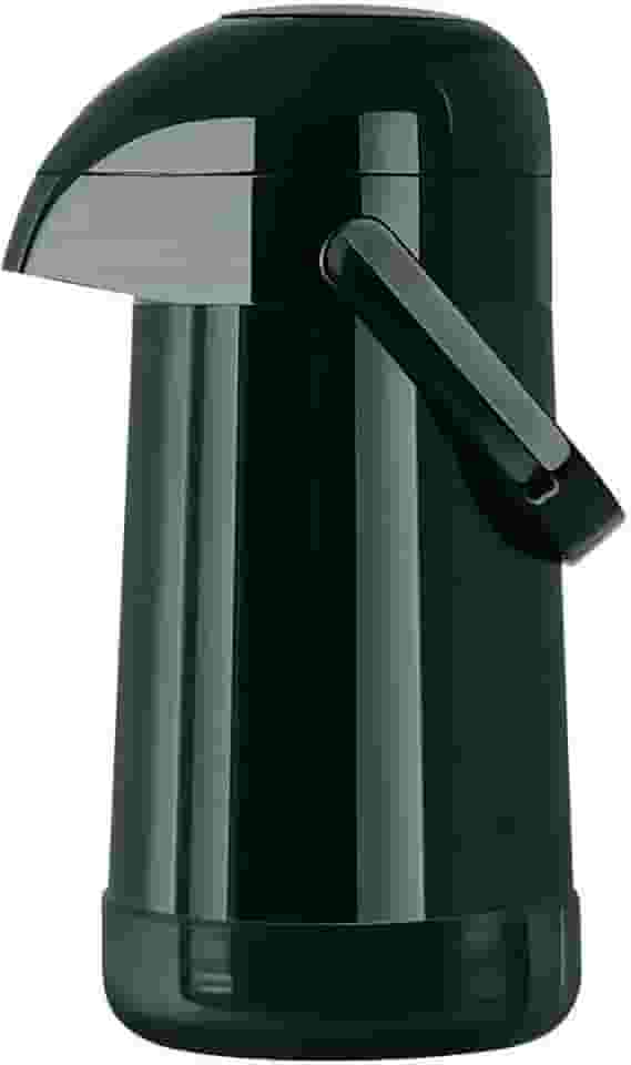 Garrafa Térmica Magic Pump cor Preto 500ml - Jato forte. Exclusivo sistema anti-pingos