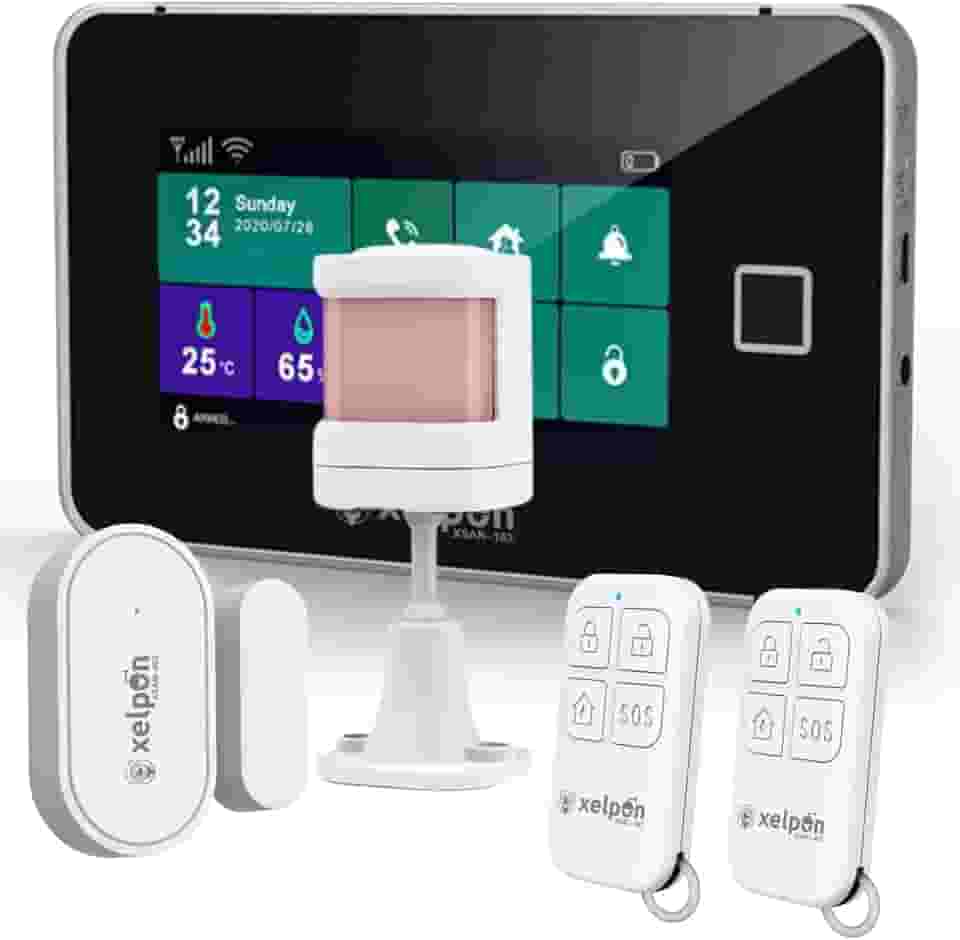 Sistema Alarme Residencial Inteligente Wifi Chip Gsm Alexa