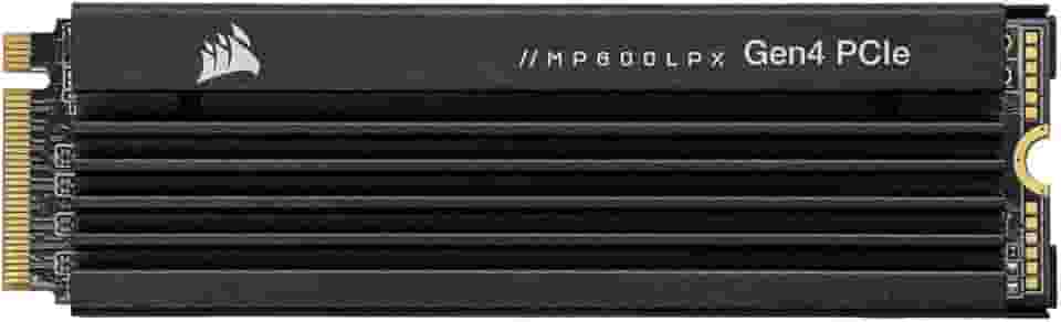 Corsair SSD MP600 PRO LPX 8TB M.2 NVMe PCIe x4 Gen4 Gen4 - otimizado para PS5 (até 7.000 MB/s de leitura sequencial e velocidades de gravação sequencial de 6.100 MB/s, interface de alta velocidade,