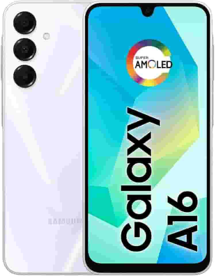 Samsung Celular Galaxy A16, 128GB + 4GB RAM, Câmera de até 50MP, Tela 6.7", NFC, IP54, Bateria 5000 mAh (Cinza)