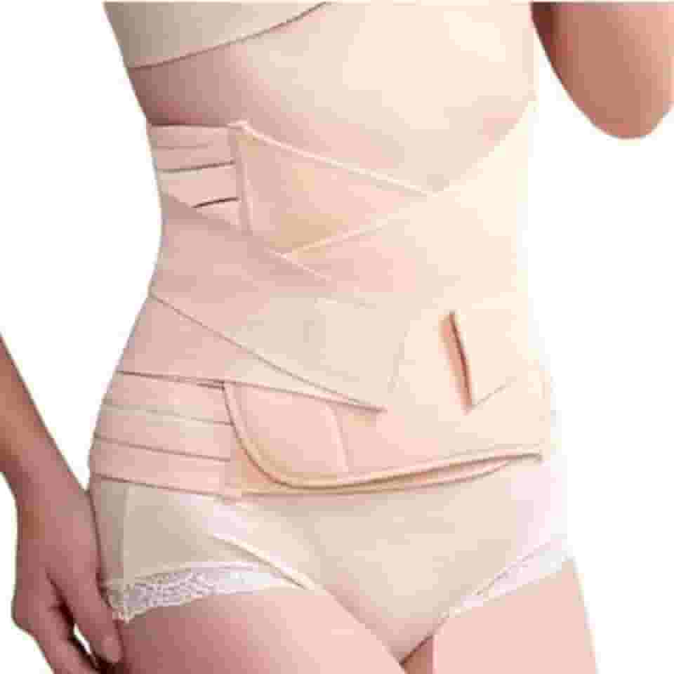 Cinta Modeladora Pós Parto Pós Cirúrgico Ortopédica Corretor De Postura -Oferece suporte a coluna e modela a cintura - Grupo AC Multi
