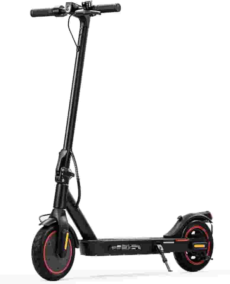 Lambo Patinete Elétrico Scooter W3, 500W É dobrável Elétrico Scooter Adulto, Velocidade 30 KM/H (MAX), 35 KM de Autonomia, Capacidade de carga 100KG，Preto