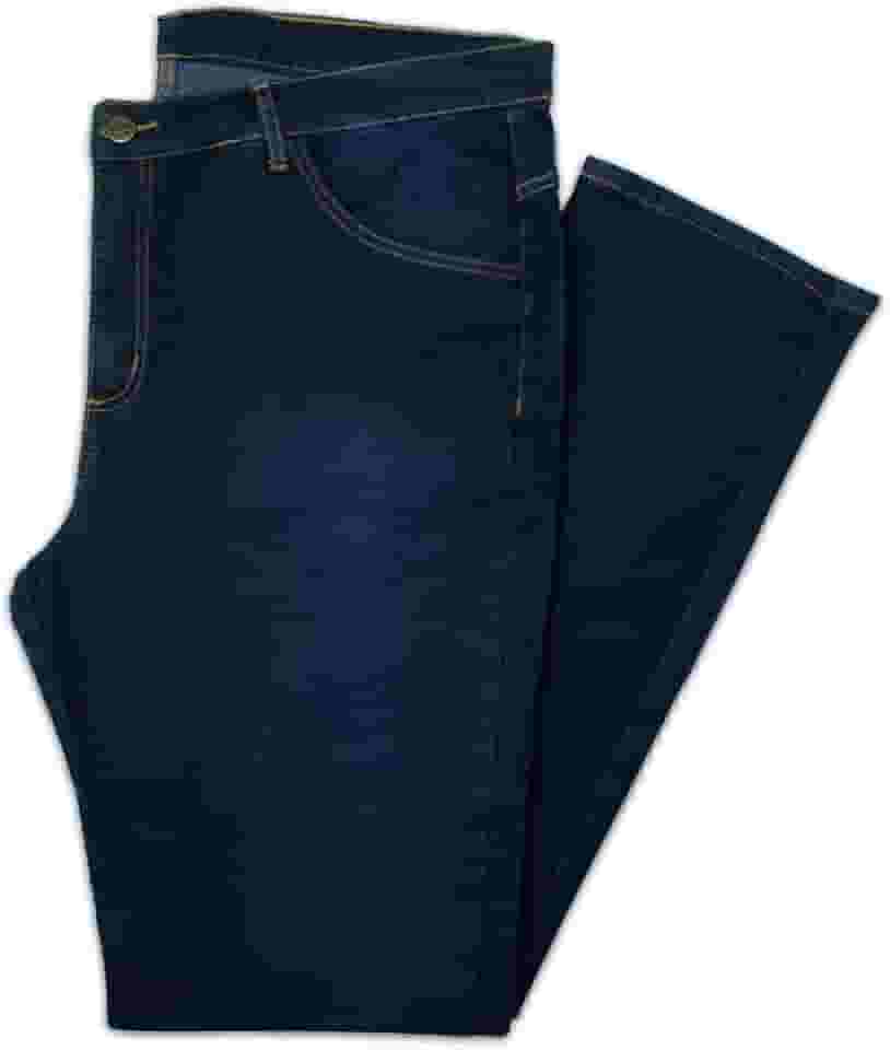 Calça Jeans Plus Size Masculina Tradicional Almix