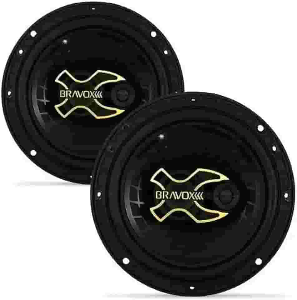 Par Alto-Falante Triaxial 6" 50RMS B3X60 GOLD - Bravox