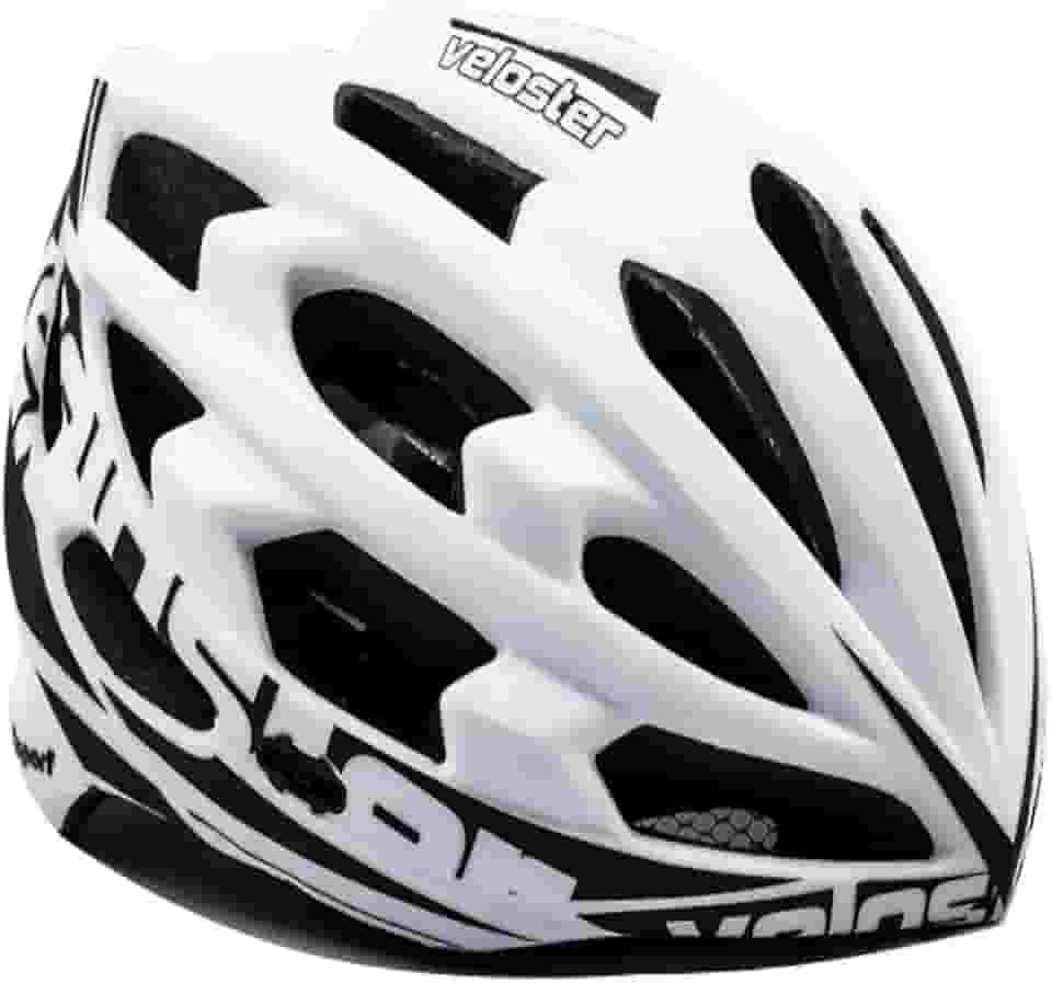 Polisport Capacete Ciclismo MTB e Speed Veloster Branco/Preto L