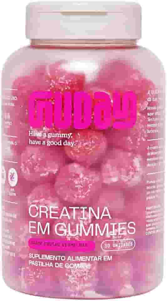 Creatina Monohidratada Guday em Gummies Sabor Frutas Vermelhas 30 UN - 15 dias