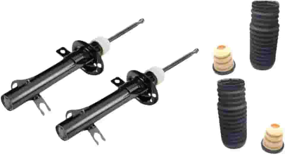 PAR DE AMORTECEDORES DIANTEIRO + KITS BATENTE E COIFA FIESTA EXCETO NEW 2009 AA 2014