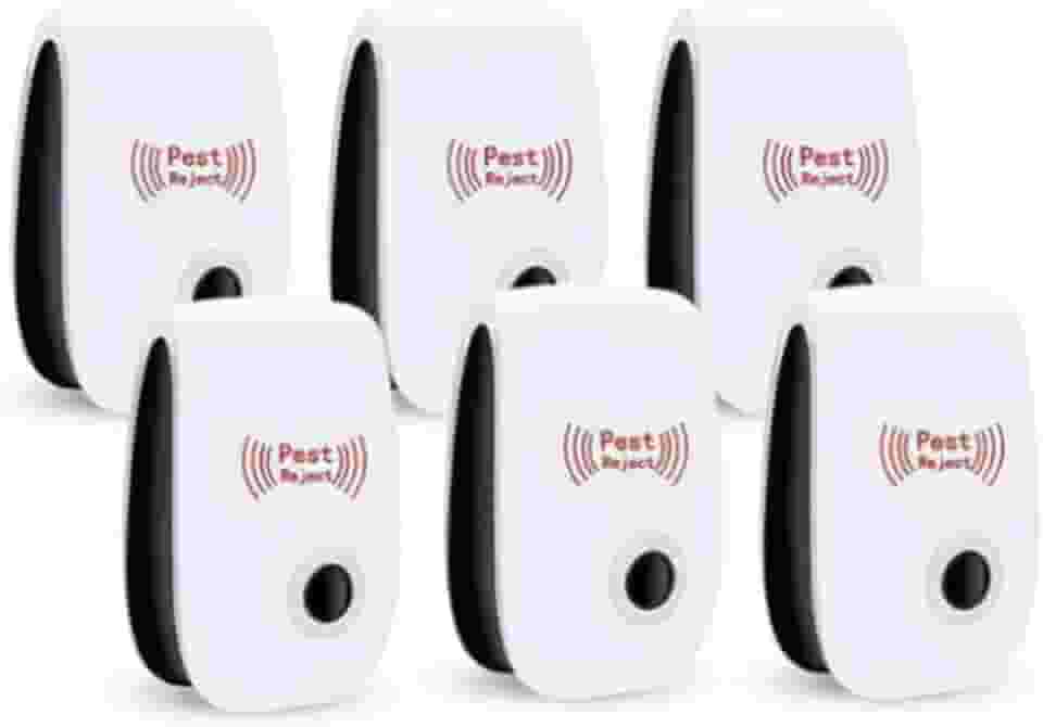 Kit 10 Repelente Ultrassônico Tomada Paki Anti Insetos Mosquitos Baratas Formigas Sem Cheiro Silencioso Bivolt Plug Elétrico Brasil