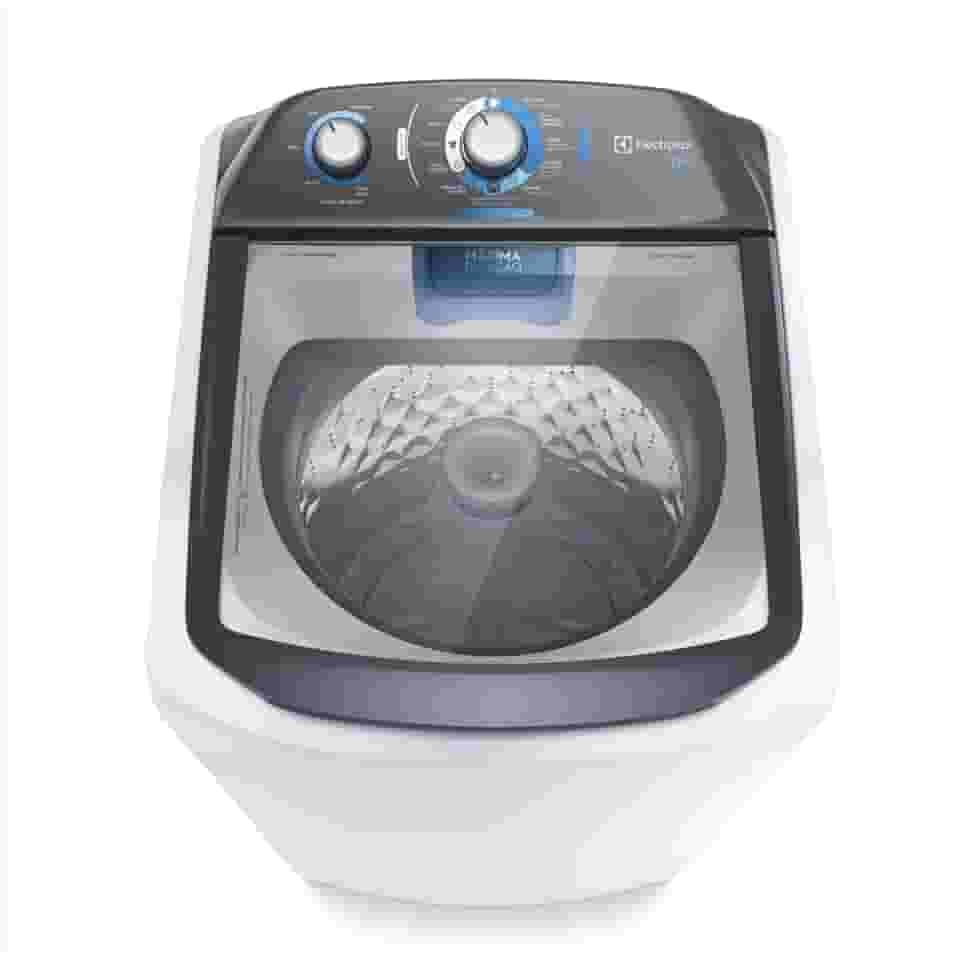 Electrolux Máquina de Lavar Electrolux 13kg Branca Efficient Duplo Dispenser, Cesto Inox e Máxima Diluição (LDA13) 127V