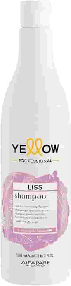 Yellow Professional Yellow Liss Shampoo Para Cabelos Frisados E Rebeldes - Disciplina E Alinha Os Fios - Para Um Liso Perfeito - Qualidade Profissional De Salão 500Ml