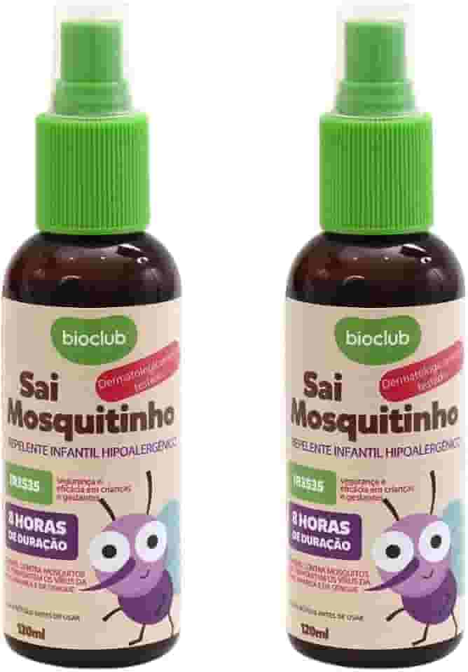 Repelente Infantil Natural Para Bebês Gestantes e Crianças Hipoalergênico Kit 2
