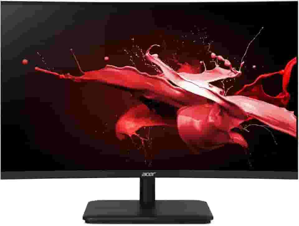 Monitor Gamer Nitro series ED270 X2bmiipx curvo Preto LED VA de 27” FHD 240Hz com HDR10 AMD FreeSync Premium HDMI, DisplayPort, saída de áudio.