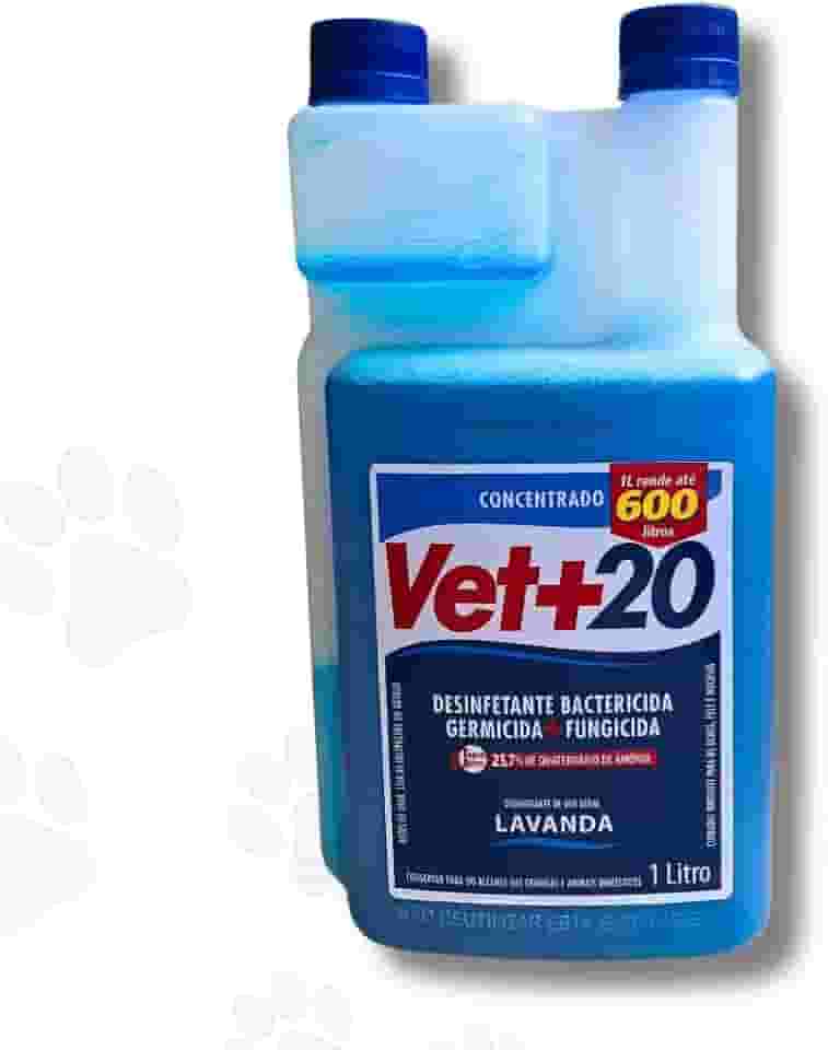 Desinfetante Bactericida Concentrado Cães Gatos Pet Casa 1 Litro Tira Cheiro Fezes e Urinas Herbal Lavanda Alfazema Limão Cravo (Lavanda)