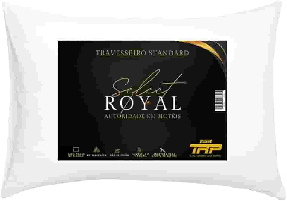 Travesseiro TRP Imports Select Royal Toque de Plumas Antialérgico Linha Hotel