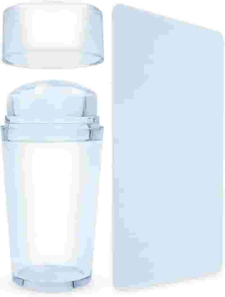 Kit 3 Carimbos de Silicone Francesinha Unhas com Raspador