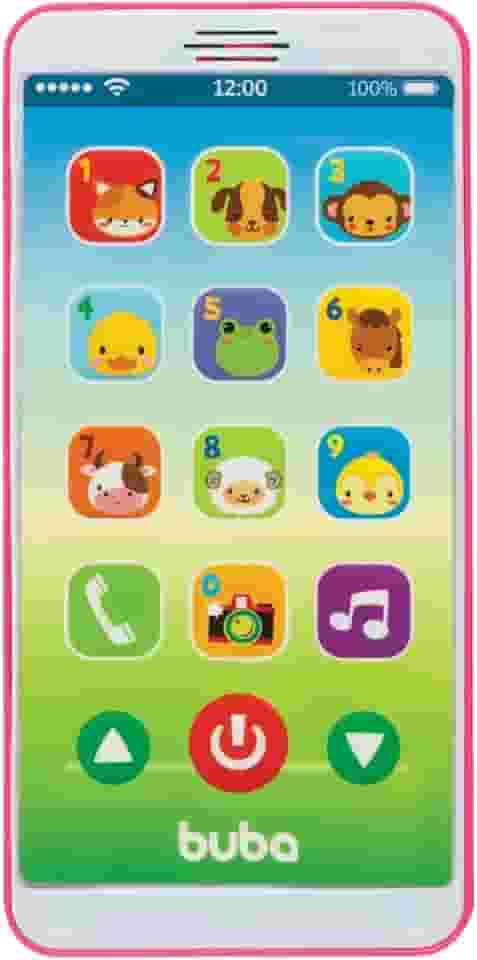 Buba Baby Phone Buba Rosa Tamanho Único